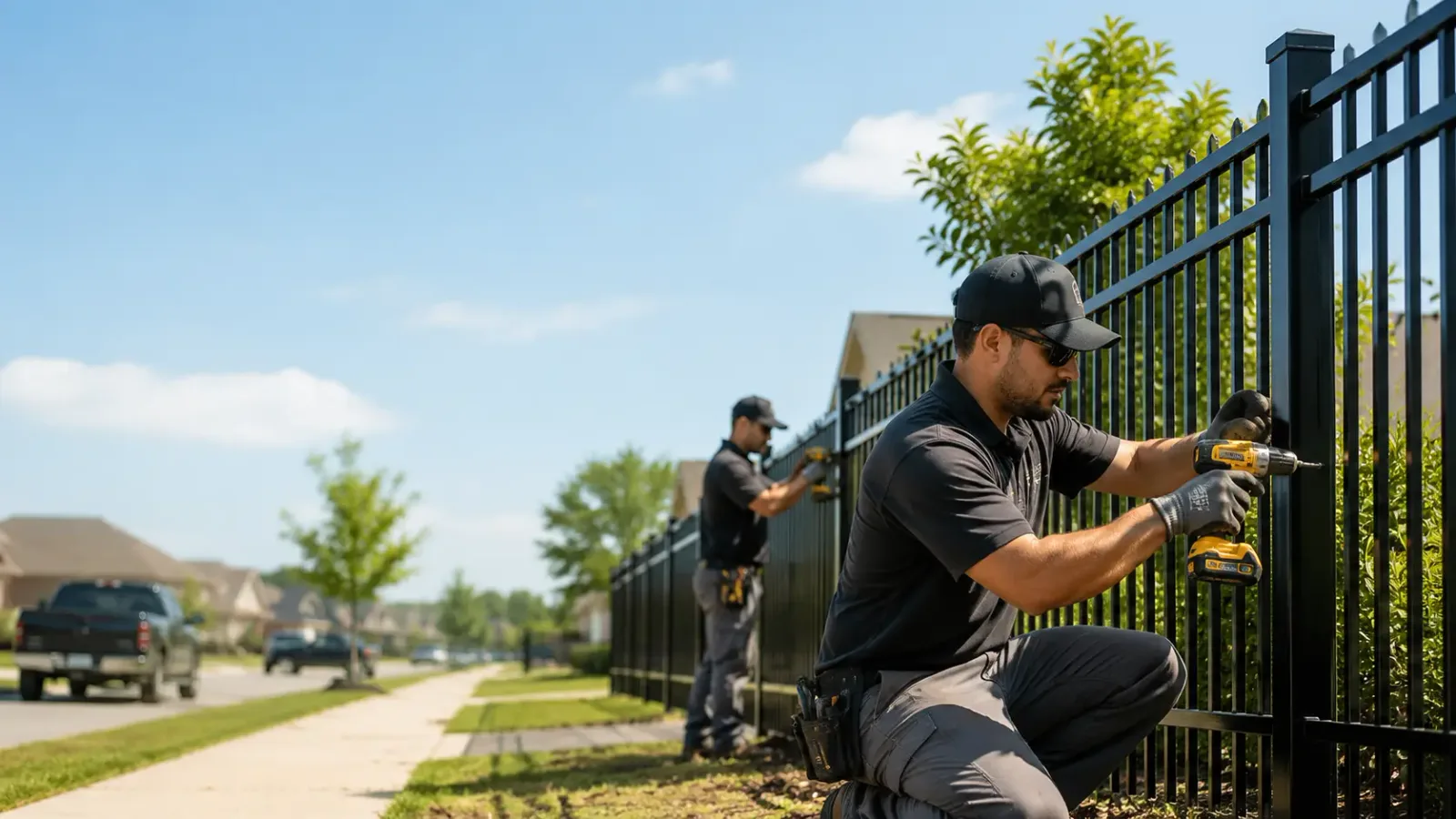 Metal Fence Installation in Dry Fork, VA
